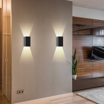 LED Wandleuchte Herz (2er-Set)