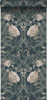 Tapete Blumenmuster im Jugendstil 7373