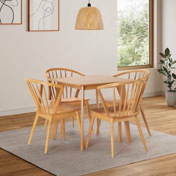 Ensemble table et 4 chaises Mura