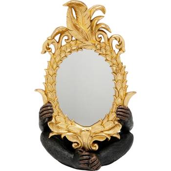 Miroir de table singe ananas