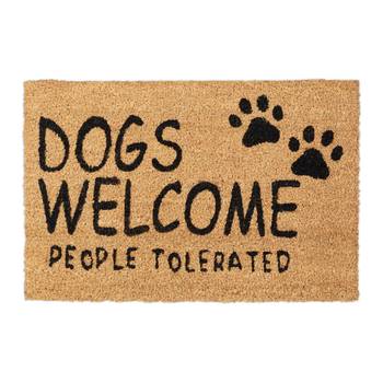 Fußmatte Kokos "Dogs Welcome"