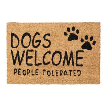 Paillasson coco «Dogs Welcome»