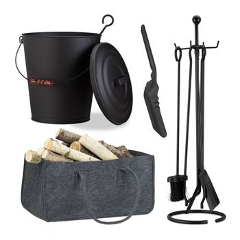 8 tlg. Kamin-Komplettset