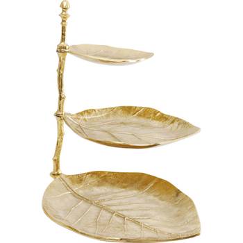 Etagère décorative Leaf or 45cm