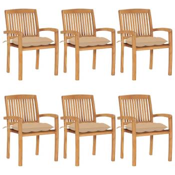 Gartenstuhl 3007899-3 (6er Set)