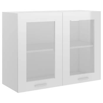 Armoire en verre suspendue