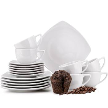 Kaffeeset Teeservice 18-tlg 6 Personen