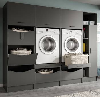 Waschmaschinenschrank Flexy 4-teilig