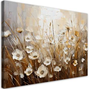 Canvas schilderij Bloemen