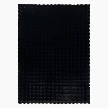 Tapis Bubble Noir 25 Imitatio