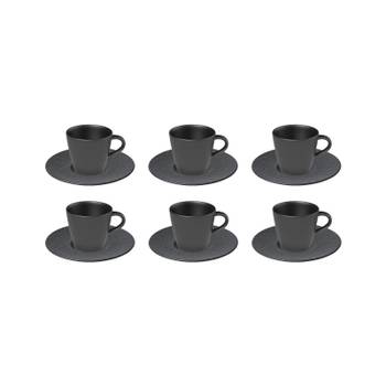 Espresso Set Manufacture Rock 6er Set