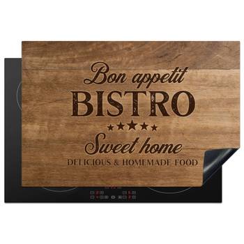 Herdabdeckplatte Bistro Schild