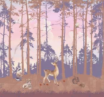 Panorama-Tapete Pikatchoune