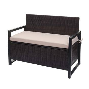 Poly-Rattan 2er Sitzbank F39