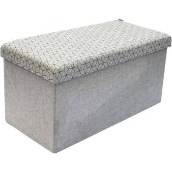 Coffre rangement banc tissu