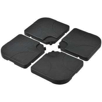Schirmgewicht Quad 4er Set