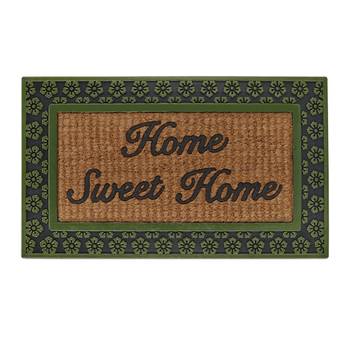 Fußmatte "Home Sweet Home" Gummi & Kokos