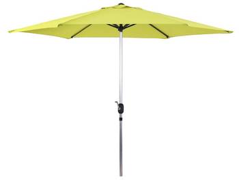 Parasol jardin droit Alu  Sol  - Rond -