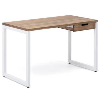 Table  bureau 1 tiroir 60x120x75cm BL-EV