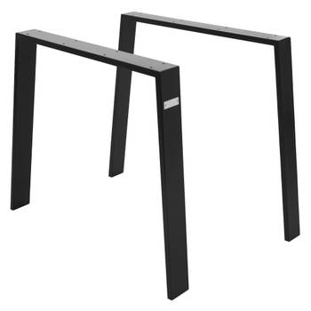 Loft Tischgestell aus Stahl 2er Set
