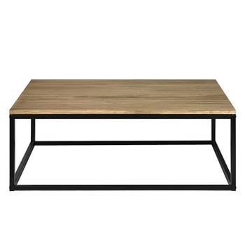 Table basse Icub.  80x120x37 cm. Noir