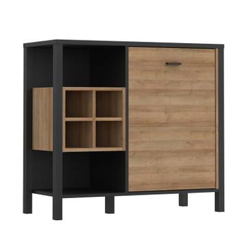 Buffet 94cm 1 Porte 4 niches - MODE