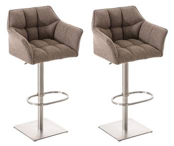 Tabouret de bar Damaso Lot de 2