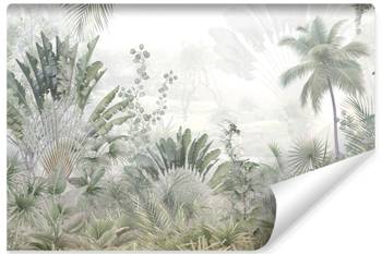 Papier Peint PLANTES Tropicales Feuilles