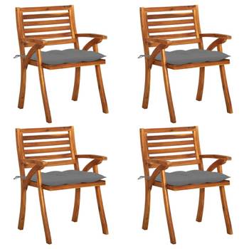 Chaise de jardin (lot de 4) 3012934-3