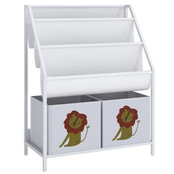 Kinder Bücherregal 311-127V80WT