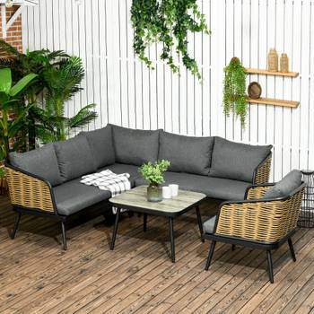 Gartensofa-Set (5-tlg.) 860-267V00SD