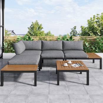 Gartenlounge-Set 3tlg Rhea Ⅰ