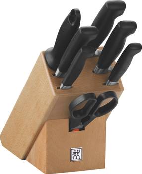 Vier Sterne Messerblock (8-teilig)