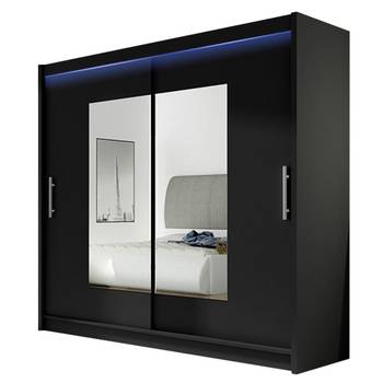 Kleiderschrank London VII mit LED