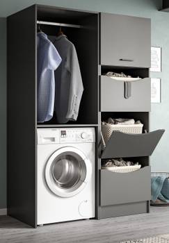 Waschmaschinenschrank Flexy 2-teilig