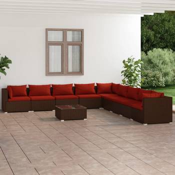 Garten-Lounge-Set (10-teilig) 3013632-25