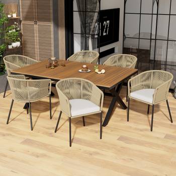 Gartenlounge-Set 7tlg Phanes Ⅱ