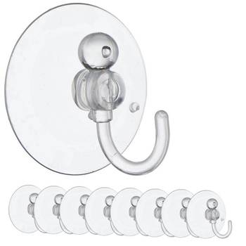 Saugnapfhaken 3,5 cm 8er Set