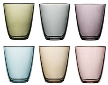 Wasserglas Streetfood 6er Set