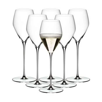 Champagner Weingläser Veloce 6er Set