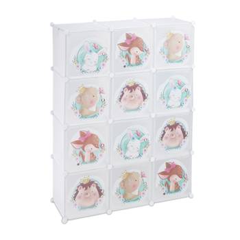 Armoire enfant modulable avec tringle