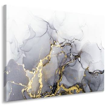 Image Canvas MARBRE Abstraction Moderne