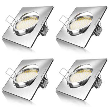 LED Einbaustrahler GE-1654 4er-Set
