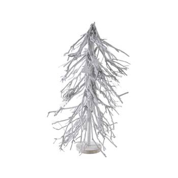 Dekorativer Weihnachtsbaum aus weiß pati