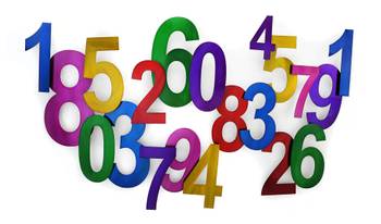 Décoration murale "Chiffres"