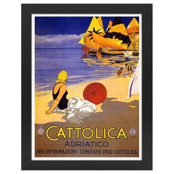 Bilderrahmen Poster Cattolica
