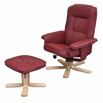Fauteuil relax H56 avec repose-pied