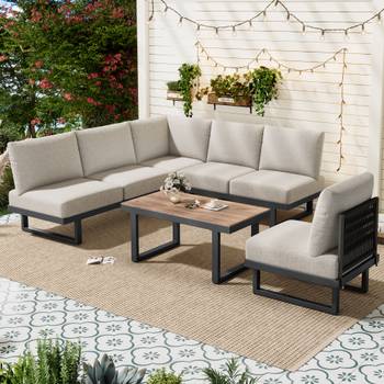 Tuinmeubelset Phanes (5-delig)