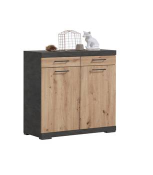 Commode de Rangement 2 Portes Bristol