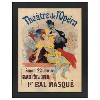 Bilderrahmen Poster Théâtre de l'Opéra